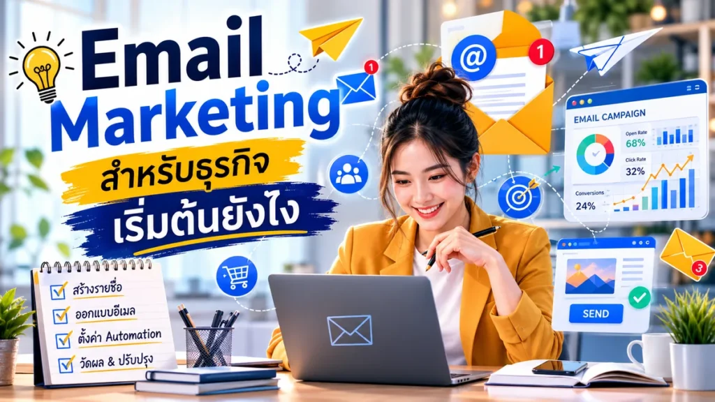 Email Marketing สำหรับธุรกิจ เริ่มต้นยังไงให้ได้ผล