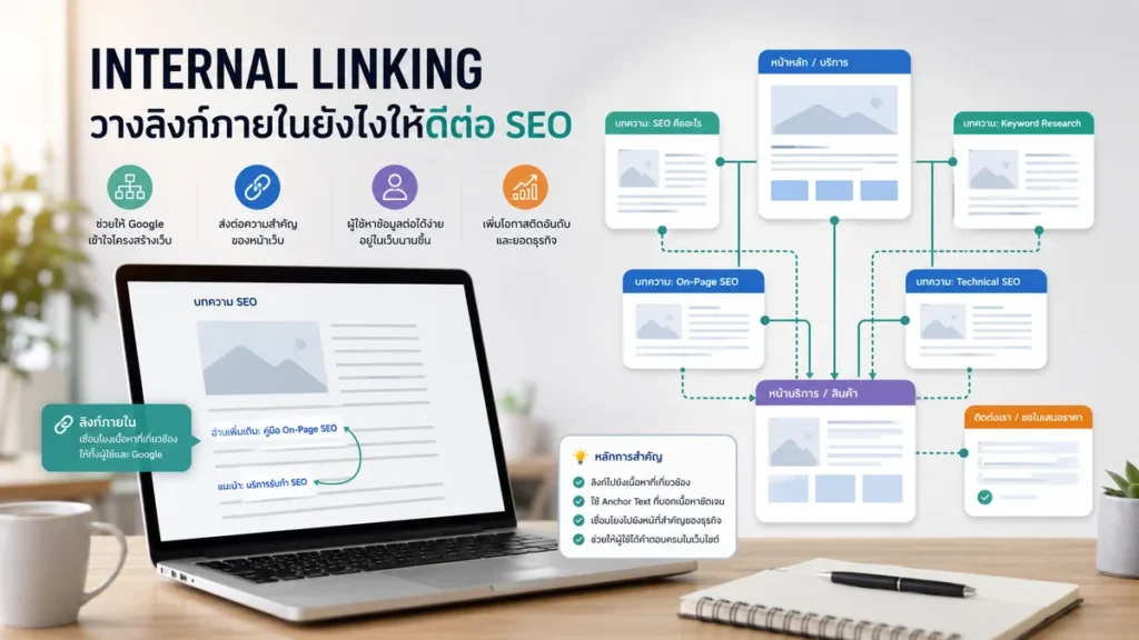 Internal Linking วางลิงก์ภายในให้ดีต่อ SEO