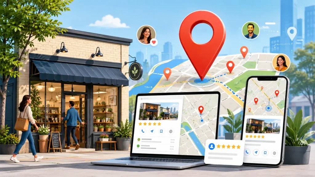 Local SEO ทำให้ร้านค้าติด Google Maps