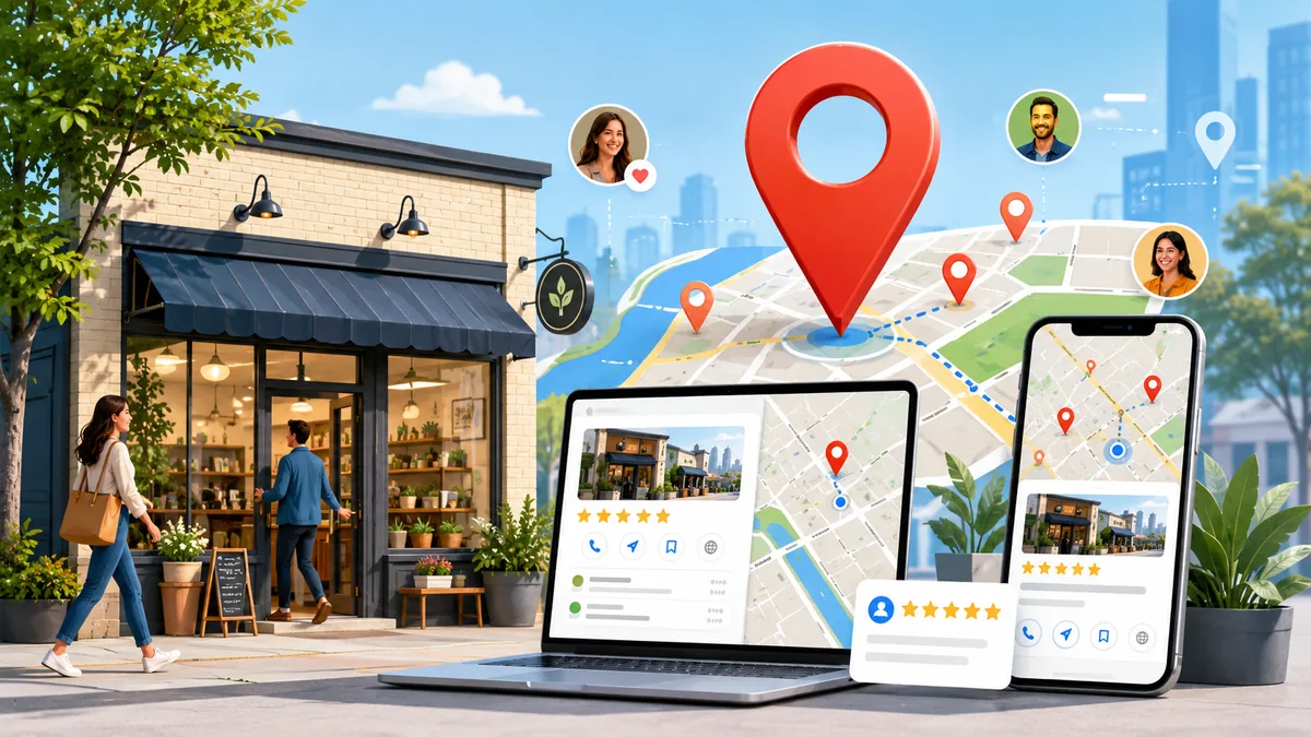 Local SEO ทำให้ร้านค้าติด Google Maps