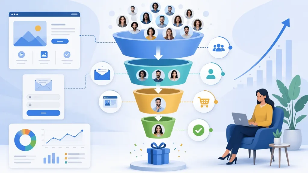 Sales Funnel คืออะไร วางเส้นทางลูกค้าให้ปิดการขาย