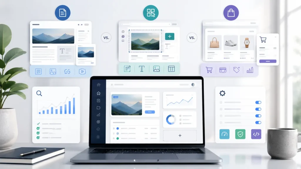 CMS คืออะไร? เลือก WordPress, Wix หรือ Shopify ดี