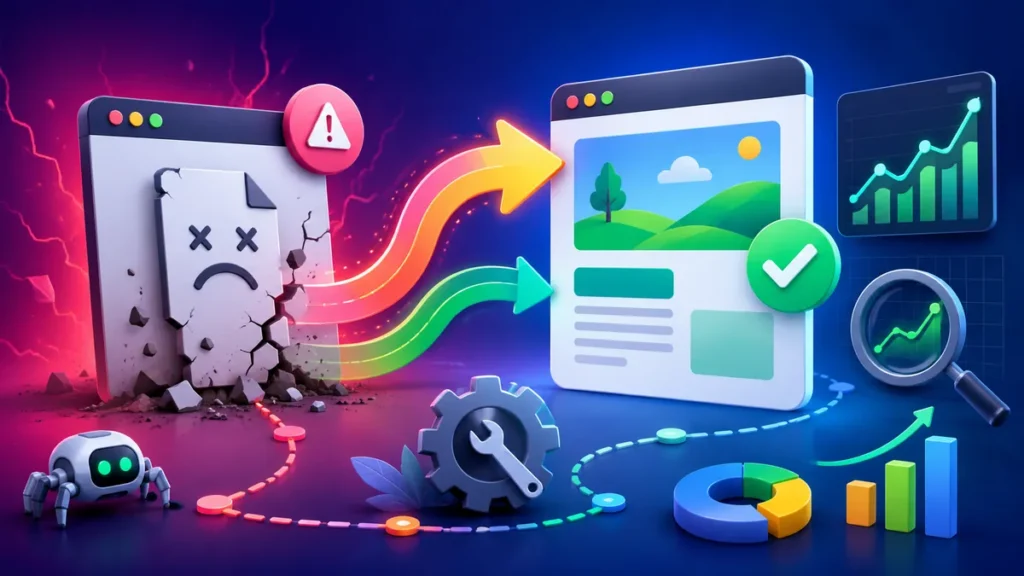 จัดการ 404 และ Redirect 301 ไม่ให้เสีย SEO