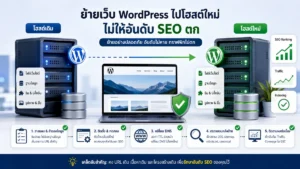 ย้ายเว็บ WordPress ไปโฮสต์ใหม่อย่างไร ไม่ให้อันดับ SEO ตก